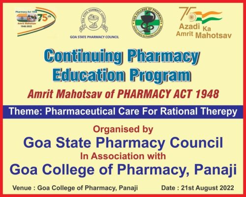 Continuing Pharmacy Education Program - 21 August 2022